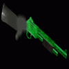Green shotgun