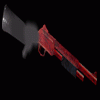 Red shotgun